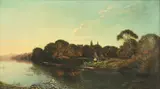 Edwin Henry Boddington, Untitled, oil on canvas 46.5 x 81.5cm