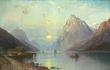 Carl Bergfeld, Untitled, oil on canvas 80 x 121cm
