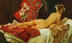 Serge Marshennikov, Untitled, oil on canvas 54.5 x 90cm