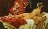 Serge Marshennikov, Untitled, oil on canvas 54.5 x 90cm