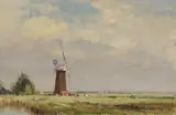 James Longueville, Untitled, oil on board 40 x 50cm .