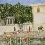 Caroline Ponsonby, Untitled, oil on canvas 50 x 50cm