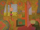 Lionel V. Bulmer, Untitled, oil on board 91 x 122cm