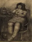 Fernando Botero, Niña comiendo helado