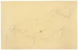 Liegende Rückenakte by Gustav Klimt, 1905, Bleistift auf chamoisfarbenem Simili-Japan, sold May 2008