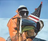 Eberhard Havekost, National Geographic, 2003, Öl auf Leinwand