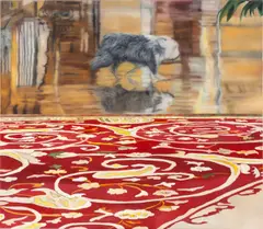 Karin Kneffel, Ohne Titel, 2005, Öl auf Leinwand