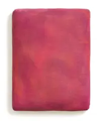 bedecktes rot by Gotthard Graubner, 2001, Öl und Acryl auf Leinwand über Synthetikwatte auf Leinwand, sold Nov 2019