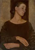 Lotte Laserstein, In Andacht, 1925, Öl auf Leinwand