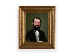Václav Mánes, Portrait of an Astronomer, Around 1840, Oil on cardboard