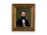 Václav Mánes, Portrait of an Astronomer, Around 1840, Oil on cardboard