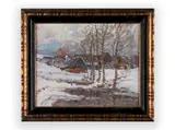 Josef Ullmann, Cottages in Winter I