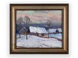 Josef Ullmann, Cottages in Winter II