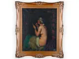 Bohumil Mareček, Nude, 1927, Oil on canvas