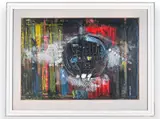 Cyril Chramosta, Mysterious Village, 1964, Mixed media, cardboard