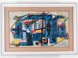 Cyril Chramosta, Our Age, 1960, Mixed media, cardboard