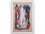 Cyril Chramosta, Woman, 1962, Mixed media, cardboard