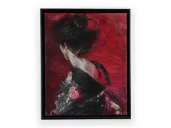 Alžběta Josefy, Geisha, 2011, Oil on canvas on cardboard