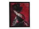 Alžběta Josefy, Geisha, 2011, Oil on canvas on cardboard