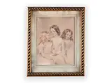 Margaret Sarah Carpenter, Three Girls, 1847, Pencil, pastel, cardboard