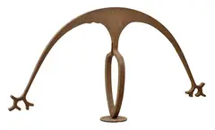 Greg Johns, Horizon Figure I 2004 mild steel inscribed at base: G 3/9 2004 97.5 x 182 x 36cm, 2004