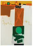 Forio #1 by Emerson Woelffer, 1957, Oil on canvas, sold Feb 2019