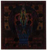 Lee Mullican, Great and Magical Head, 1978-1979, Oil on canvas