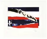 Robert Motherwell, French Revolution Bicentennial Suite II-V, 1988, The complete suite of four aquatints with photoengraving and collage on Whatman paper, some with lift-ground etching