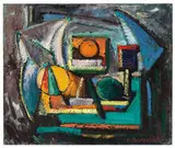 Hans Burkhardt, Abstract Still Life