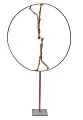 Dimitry Gerrman, Circle of Time, 1999, Patinated bronze