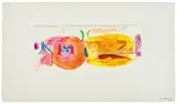 Helen Frankenthaler, Round Robin, 2000, Etching, aquatint, and mezzotint on white, wove handmade TGL paper