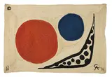 Moon by Alexander Calder, 1974, Handwoven jute maguey tapestry, sold Sep 2018