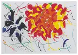 Sam Francis, Untitled Red, 1992, Etching on paper