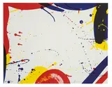 Untitled (from Portfolio 9) by Sam Francis, 1967, 3-color lithograph on Rives BFK paper, sold Sep 2018