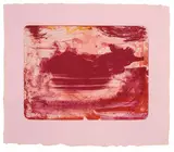 The Red Sea by Helen Frankenthaler, 1978-1982, 8-color lithograph on pink HMP handmade paper, sold Sep 2018