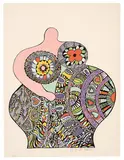 Niki de Saint Phalle, Nana (from Nana Power), 1970, Color screenprint on Arches paper