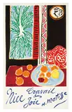 Nice: Travail et Joie by Henri Matisse, 1948, 10-color lithograph on paper, sold Sep 2018