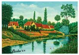 Camille Bombois, Maison au bord de la rivière