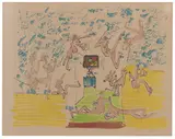 Roberto Matta, Plate 6 (from Fog Gog Magog)