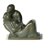 Alberto De La Vega, Untitled (Embracing Couple), 1967, Bronze
