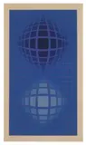 Victor Vasarely, Untitled (Oltar), 1971, Color lithograph on paper