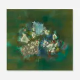 Loren MacIver, Mica, oil on linen