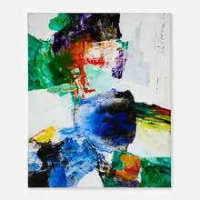 John Little, Whigmaleerie, 1966, acrylic on canvas