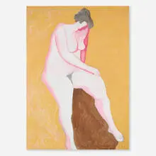 Sally Michel Avery, Model Nude, 1978, oil on canvas