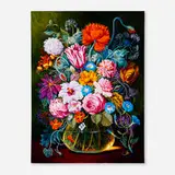Ian Hornak, Wildflowers, oil on canvas