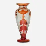 Le Verre Français, Vase, acid-etched cameo glass