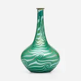 Durand, King Tut vase, c. 1925, hand-blown glass