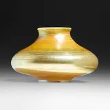 Tiffany Studios, Lamp shade, c. 1903, hand-blown Favrile glass