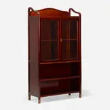 Gustav Siegel, Cabinet, c. 1905, alder, glass, brass
