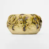 Favrile Pottery cabinet vase with flower buds by Tiffany Studios, 1904-14, Old Ivory-glazed earthenware, sold Mar 2024